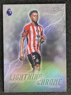 Simon Adingra Sunderland 2025-26 Topps Chrome Premier League - Image 1