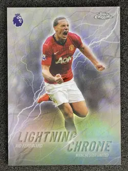 Rio Ferdinand Manchester United 2025-26 Topps Chrome Premier League - Image 1