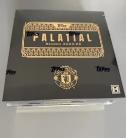 Topps Palatial Manchester United 2025/26 - Hobby Box | In Hand Factory Sealed - Image 1