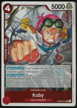 Koby PRB02-001 Rare Premium Booster -The Best- Vol. 2 One Piece Foil Near Mint - Image 1