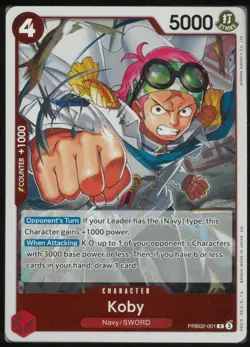 Koby PRB02-001 Rare Premium Booster -The Best- Vol. 2 One Piece Foil Near Mint - Image 1