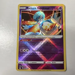 Radiant Gardevoir 069/196 Swsh11: Lost Origin Holo English Pokemon Card - Image 1