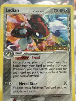 Pokemon Ledian Dragon Frontiers Reverse Holo Card 18/101 Damaged - Image 3
