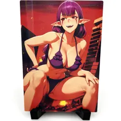 Solo Leveling Esil Radiru Sexy Anime Waifu Girl Doujin Lewd Goddess Story Card - Image 1