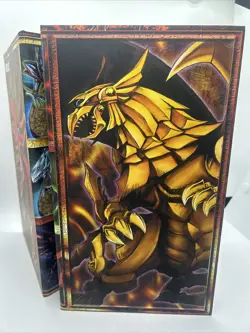 1x YuGiOh! TCG Legendary Collection Egyptian Gods Cardboard Foldable Playmat New - Image 4