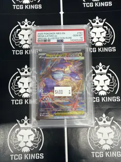 PSA 10 Mega Latias EX 181/132 Mega Evolution Special Illustration Rare POKEMON - Image 1