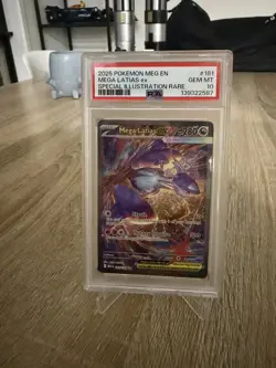 PSA 10 Mega Latias EX 181/132 Mega Evolution Special Illustration Rare POKEMON - Image 1
