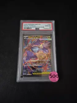 Pokemon Mega Latias ex Mega Evolution Special Illustration Rare #181 PSA 10 - Image 1
