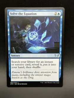 MTG Solve the Equation U Strixhaven: School of Mages #54 - Image 1