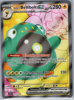 Iono's Bellibolt ex 172/159 SV09: Journey Together - Pokemon Card - NM - Image 1
