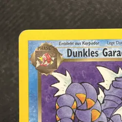 2000 POKEMON ROCKET 25/82 DUNKLES GARADOS GERMAN DEUTSCH - Image 3
