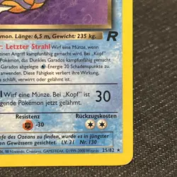 2000 POKEMON ROCKET 25/82 DUNKLES GARADOS GERMAN DEUTSCH - Image 5