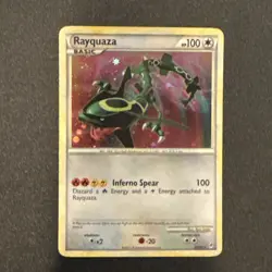 Rayquaza “Inferno Spear” Pokemon Card – HP 100 20/95 Legends - Image 1