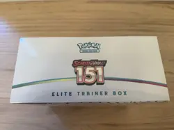 Pokemon Scarlett & Violet 151 Elite Trainer Box ETB Sealed (Minor Plastic Tear) - Image 5