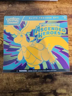 Pokemon TCG Ascended Heroes Elite Trainer Box Factory Sealed New - Image 1