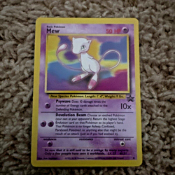 Mew #8 Black Star Promo Rare Vintage Pokemon Card - NM - Image 1