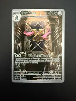 Doublade 098/088 Holo Illustration Rare Pokemon Perfect Order NM - Image 1