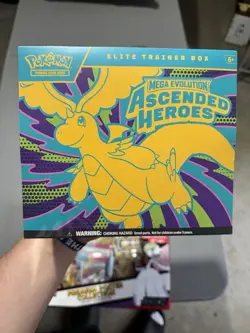 POKEMON TCG Ascended Heroes Elite Trainer Box - Factory Sealed ETB - In Hand - Image 1