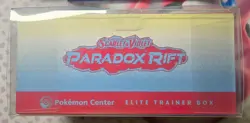 Paradox Rift Pokemon Center Elite Trainer Box Roaring Moon New And Sealed - Image 3