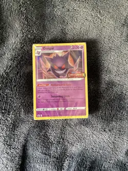 SEALED Gengar SWSH241 Pokemon Card Lost Origin Stamped Black Star Promo Build - Image 1
