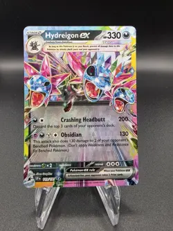 Pokemon TCG Hydreigon ex Holo Double Rare SV08: Surging Sparks 119/191 - Image 1