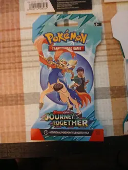 POKEMON 4 PACKS SCARLET & VIOLET JOURNEY TOGETHER TRADING CARD - Image 4