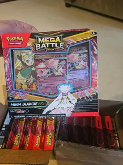 Pokemon TCG: Mega Battle Deck Mega Diancie ex BRAND NEW Set of 12 - Image 1