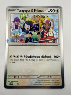 Pokemon TCG Terapagos & Friends (JUMBO) Black Star Promo NM - Image 1