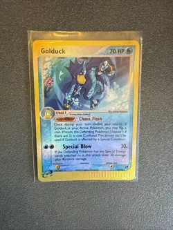 Golduck 17/100 Reverse Holo Rare EX Sandstorm E Series 2003 Pokemon Card - Image 1