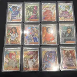 Pokemon Prismatic Evolutions Ultra Rare Full Art Trainers All 12 Nm/m - Image 1