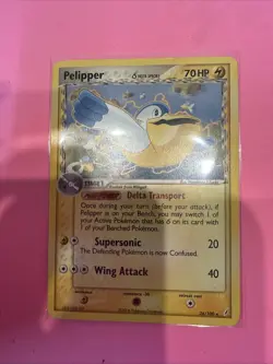 Pelipper (Delta Species) 26/100 Crystal Guardians Regular Pokemon TCG - Image 1