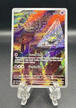 2023 Pokemon SV Drowzee Illustration Rare #210/198 - Image 1