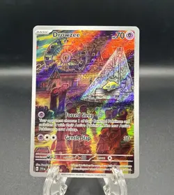 2023 Pokemon SV Drowzee Illustration Rare #210/198 - Image 2