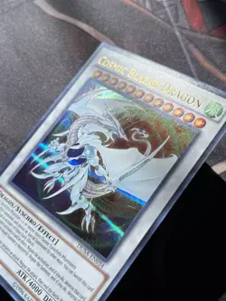 Cosmic Blazar Dragon DUSA-EN034 Duelist Saga 1st Edition - Image 3