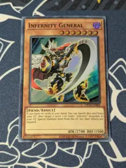 Infernity General - OP14-EN005 - Super Rare (NM) - Yugioh - Image 1