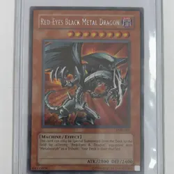 Yu-Gi-Oh! Red-Eyes Black Metal Dragon FMR-001 Prismatic Secret Rare - Image 1