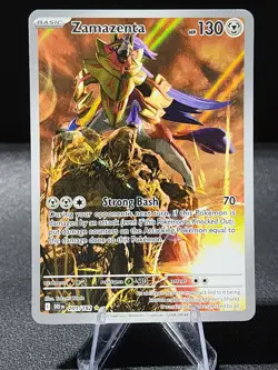 Zamazenta 201/182 Illustration Rare Destined Rivals Pokemon NM - Image 1
