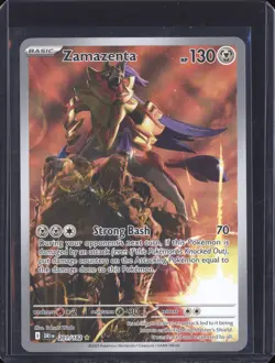 Zamazenta 2025 Pokemon Destined Rivals 201/182 Illustration Rare - Image 1