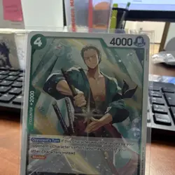 Roronoa Zoro PRB02-006 Rare Blocker 4000 Power 4 Cost One Piece CCG EN Bandai - Image 2