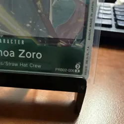 Roronoa Zoro PRB02-006 Rare Blocker 4000 Power 4 Cost One Piece CCG EN Bandai - Image 3