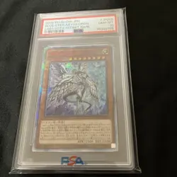 PSA10 Yu-Gi-Oh Card Deep Eyes White Dragon 20th Secret Rare 2019 Japanese - Image 1