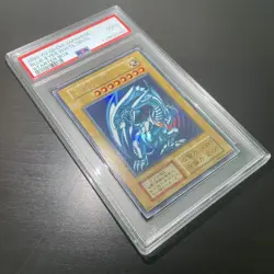 PSA2 Yu-Gi-Oh Card Blue Eyes White Dragon Ultra Rare Starter Box 1999 Japanese - Image 1