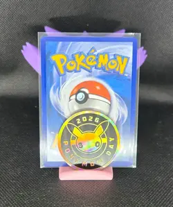 Pikachu 051 /162 Stamped 2026 Pokemon Day 30 Promo TCG With Coin - Image 2