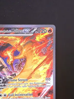 Team Rocket's Moltres ex 229/182 Sv10: Destined Rivals Holo - Image 2