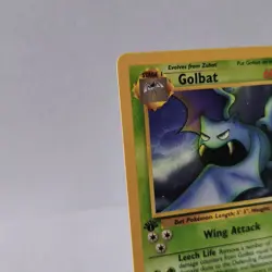 Pokemon Trading Card Game Golbat Fossil 1st Edition 34/62 LP-NM - Image 2