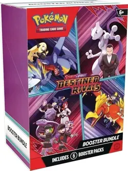 Pokemon TCG: Scarlet & Violet - Destined Rivals Booster Bundle - 6 Packs NEW - Image 1