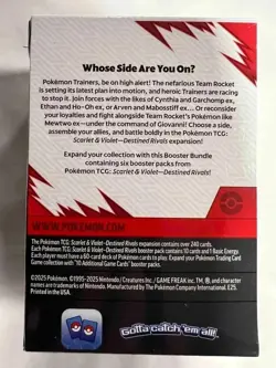 Pokemon TCG: Scarlet & Violet - Destined Rivals Booster Bundle - 6 Packs NEW - Image 2