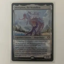 NMT MTG Morophon, the Boundless Commander Masters Regular Colorless Shapeshifter - Image 1