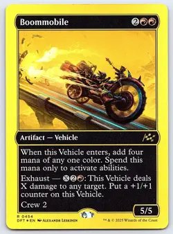 MTG - Aetherdrieft - Boommobile (First-Place Foil) #454 -f591 - Image 1