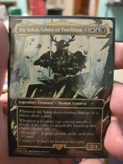 Magic: The Gathering Secret Lair Ghost of Tsushima Foil 6 Card Lot Jin Sakai - Image 2